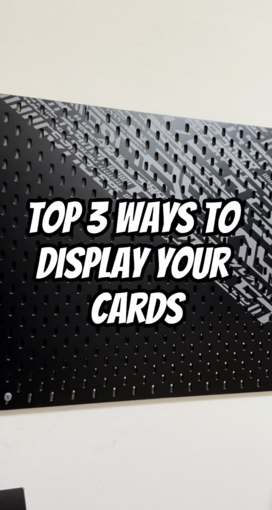 Card Display Ways